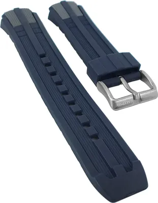 Produktbild von Calypso Watches | Uhrenarmband Kunststoff dunkelblau/grau für K5513/4