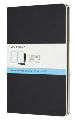 Produktbild von MOLESKINE: Moleskine Cahier Journals Large Dot Black