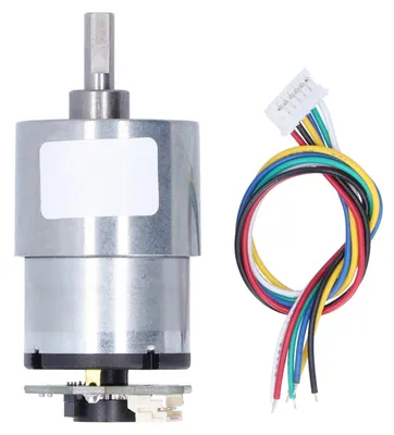 Obrázok produktu pre JGB37-520 Elektromotor s prevodovkou, mikroprevodovka na jednosmerný prúd s enkodérom, 12 V, 333 ot./min