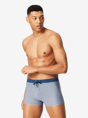 Produktbild von Schiesser Herren Badehose mit Bein Gr. 9 blau