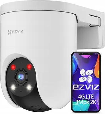 Zdjęcie produktu dla Ezviz EZVIZ H8c 4G Kopułkowa kamera bezpieczeństwa IP Zewnętrzna 2304 x 1296 pikseli Sufit/ściana/słupek