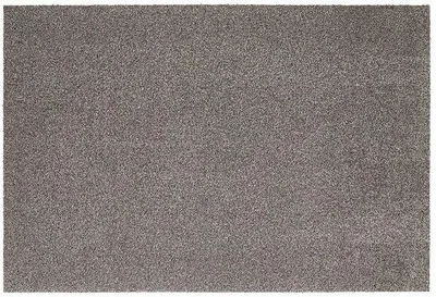 Produktbild von Unyqoos® waschbare Schmutzfangmatte – 100% Baumwolle, anthrazit, rutschfester Gummirücken, waschbar 30°C, für Innen- und überdachte Außenbereiche, fußbodenheizungsgeeignet