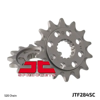 Produktbild von JTSPROCKETS Kettenritzel JTF284.13SC Vorne Chromstahl