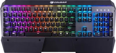 Image de COUGAR Gaming AttackX3 RGB keyboard USB QWERTY English Black