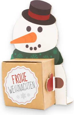 Produktbild von itenga Geschenkverpackung Schneemann (Motiv 24)