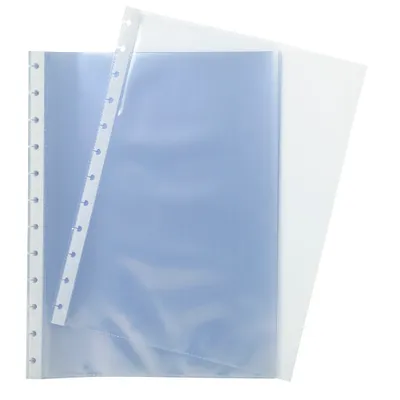 Produktbild von Exacompta 10x 10 Ersatzhüllen für Sichtmappen von Exactive transparent 86134E