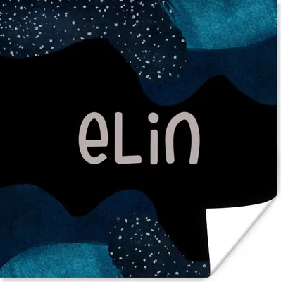Produktbild von MuchoWow® Poster Elin - Pastell - Mädchen 50x50 cm - Wohnzimmerdekoration