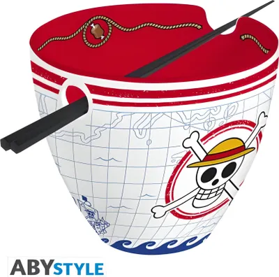Produktbild von ONE PIECE – Ramen-Schüssel mit Stäbchen – "Monkey D. Luffy"