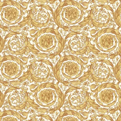 Produktbild von Profhome 366925-GU Luxus Tapete Barock schimmernd gold gelb beige 7,035 m2