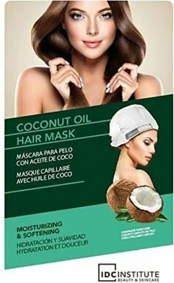Image de Masque capillaire IDC Institute à l'huile de noix de coco 40 g