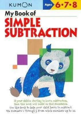Produktbild von Kumon My Book of Simple Subtraction
