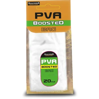 Produktbild von ANACONDA Boosted PVA Bags 20Stk. / Karpfenzubehör: 50x110mm