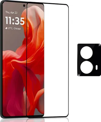 Zdjęcie produktu dla 2-pak ochraniaczy ekranu do Motorola G85 wykonanych ze szkła hartowanego 9H