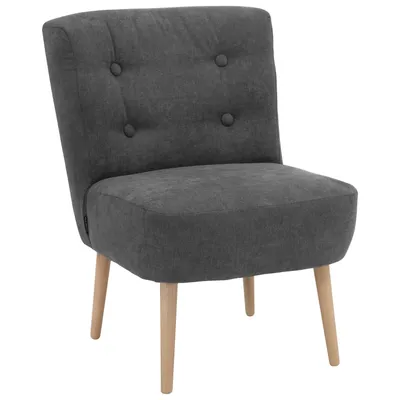 Produktbild von Max Winzer Sessel Fiona - Flachgewebe anthrazit - Maße: 58 x 68 x 78 cm