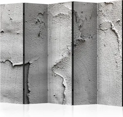 Zdjęcie produktu dla Akustyczna ścianka działowa o wyglądzie betonu ekran fotograficzny 225x172 cm drukowany po obu stronach na włókninie płóciennej Akustyczna piankowa ścianka działowa hiszpańska ściana Ekran prywatności domowe biuro Efekt 3D loft szary f-A-0316-z-c