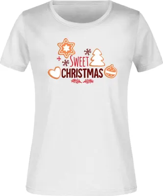 Productafbeelding van Dames T-shirt Jm Sweets Wit