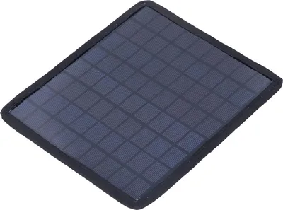 Image de Chargeur de panneau solaire 6W 18V Chargeur de batterie de voiture solaire portable 12V Panneau de chargement Carte de base de la batterie