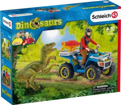Obrázek produktu pro schleich Dinosaurs 41466, Dinosaurs and volcano, Research station, 4 rok/roky, Vícebarevný, Plast