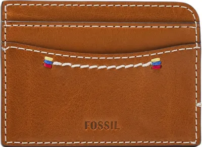 Produktbild von FOSSIL Kartenhalter Tremont Card Case Cognac braun