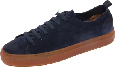 Produktbild von G5020 sneaker uomo CARACCIOLO dark blue inside unlined suede shoe men