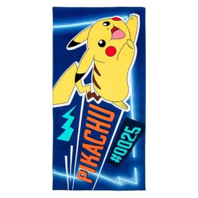 Produktbild von Badetuch Pokemon Pikachu Strandtuch Handtuch Strandlaken Duschtuch