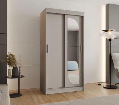 Obrázek produktu pro Šatní skříň 100 cm CEYDA - kašmírová