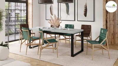Produktbild von Design Esstisch Avari Tisch XXL ausziehbar 120 bis 270 cm