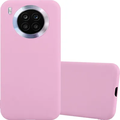 Image de Cadorabo Housse pour Honor 50 LITE Housse en rose Housse pour portable TPU silicone Etui Case Cover