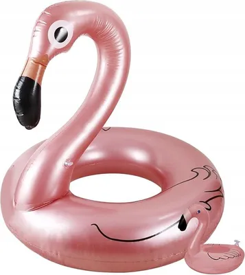 Zdjęcie produktu dla Dmuchany flaming 105 cm Koło dmuchane do pływania materac kółko