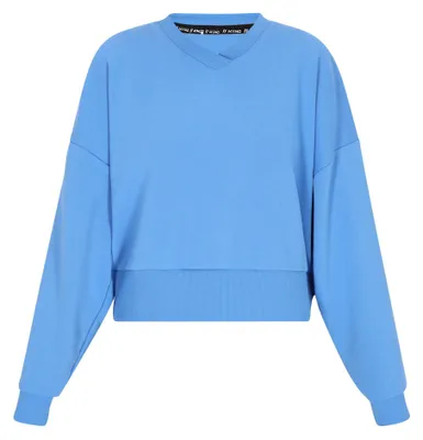 Zdjęcie produktu dla Bluza damska Tavite - niebieska. Bluza damska Tavite - niebieska, rozmiar XS