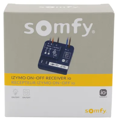 Produktbild von Somfy UP-Empfänger Licht An/Aus 1822649 io
