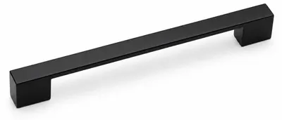 Produktbild von Möbelgriff Küchengriffe Schrankgriff Bügelgriff Schubladengriffe 008 Schwarz 160 - 192 mm