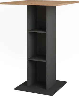 Obrázek produktu pro Barový stůl Vicco Repose Zlatý dub power/antracit 75 x 75 cm, Model 55349
