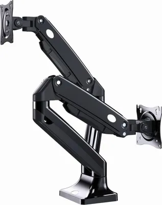 Immagine prodotto di Gembird MA-DA2-03 Full-motion desk 2-display mounting arm. 17"-35". up to 10 kg