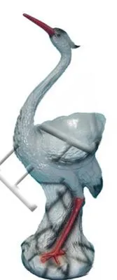 Immagine prodotto di Vasi di design statua di airone vaso decorazione fioriera decorazione scultura vasi nuovo