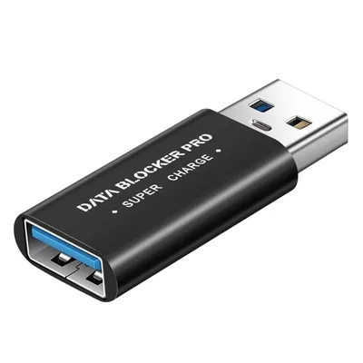 Produktbild von Avizar, USB Datenblocker (Data Blocker Super Charge), Schwarz