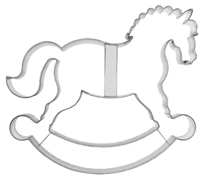Image de EkoForemki Cheval à bascule Emporte-pièce Grand Noël - 15.6 cm