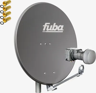 Produktbild von Fuba DAL 802 A Sat Satelliten Anlage Schüssel Twin LNB LMB DEK 217 2 Teilnehmer