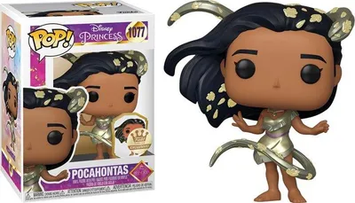 Obrázok produktu pre Figúrka Funko POP Disney Princess 1077 Pocahontas metallic Special Edition