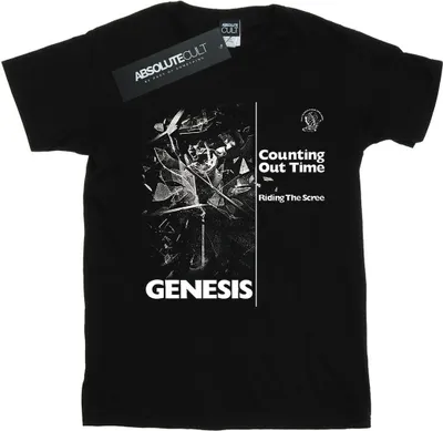 Immagine prodotto di Genesis - Maglietta "Counting Out Time" da uomo BI44378 (3XL) (Nero)