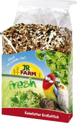 Produktbild von JR FARM Großsittich - Sprossen für Nymphensittiche und andere mittelgroße Papageien 1kg
