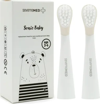 Produktbild von SONIC Baby-Zahnbürstenkopf 2 Stk.