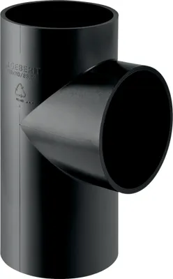Produktbild von Geberit GE PE Abzweiger, 88,5°, d 75/75 mm, nur für Fallleitungen, 1 Stk.
