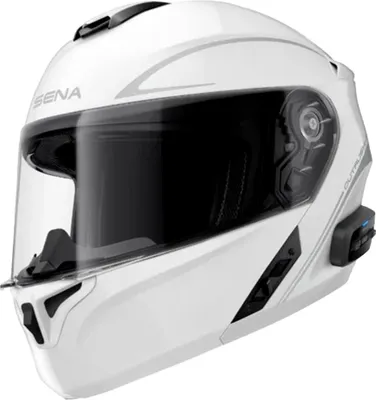Zdjęcie produktu dla Kask modułowy Sena Outrush R ECE 22.06, biały M, biały M