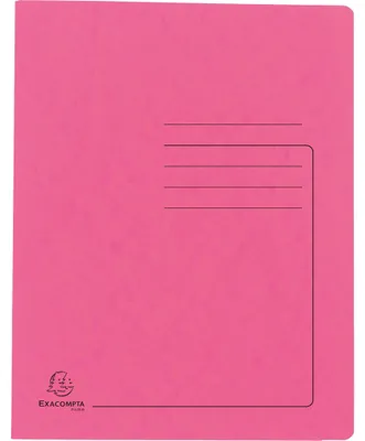 Image de Exacompta 39987E Schnellhefter - A4, 350 Blatt, Colorspan-Karton, 355 g/qm, rosa