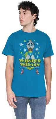Produktbild von Wonder Woman - T-Shirt für Herren/Damen Uni TV41123 (XXL) (Türkis)