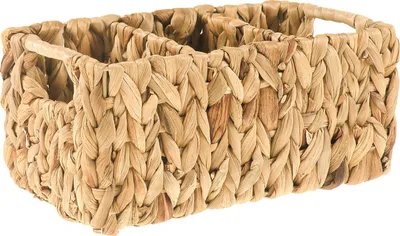 Produktbild von Utensilienkorb Aufbewahrungskorb Organizer Briefständer Besteckkorb Wasserhyazinthe