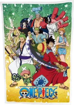 Produktbild von One Piece Fleecedecke Ver. 2 100 x 150 cm