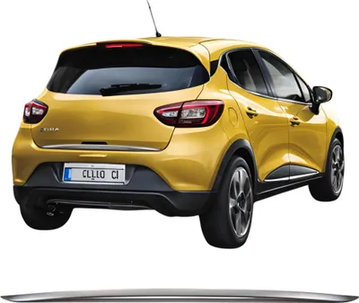 Image de Habillage du hayon, inox, chrome, Renault Clio 4 HB 2012-