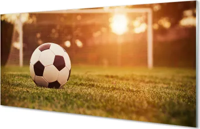 Produktbild von Glasbilder 120x60 Wandkunst Der Ball der Sonne Tor